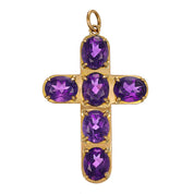 Ciondolo - 18 carati Oro giallo - 16.50ct. tw. Ametista