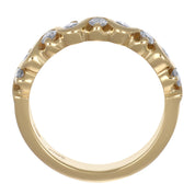 Anello - 18 carati Oro giallo - 0.36ct. tw. Diamante (Naturale)