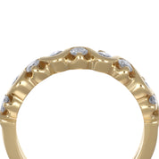 Anello - 18 carati Oro giallo - 0.36ct. tw. Diamante (Naturale)