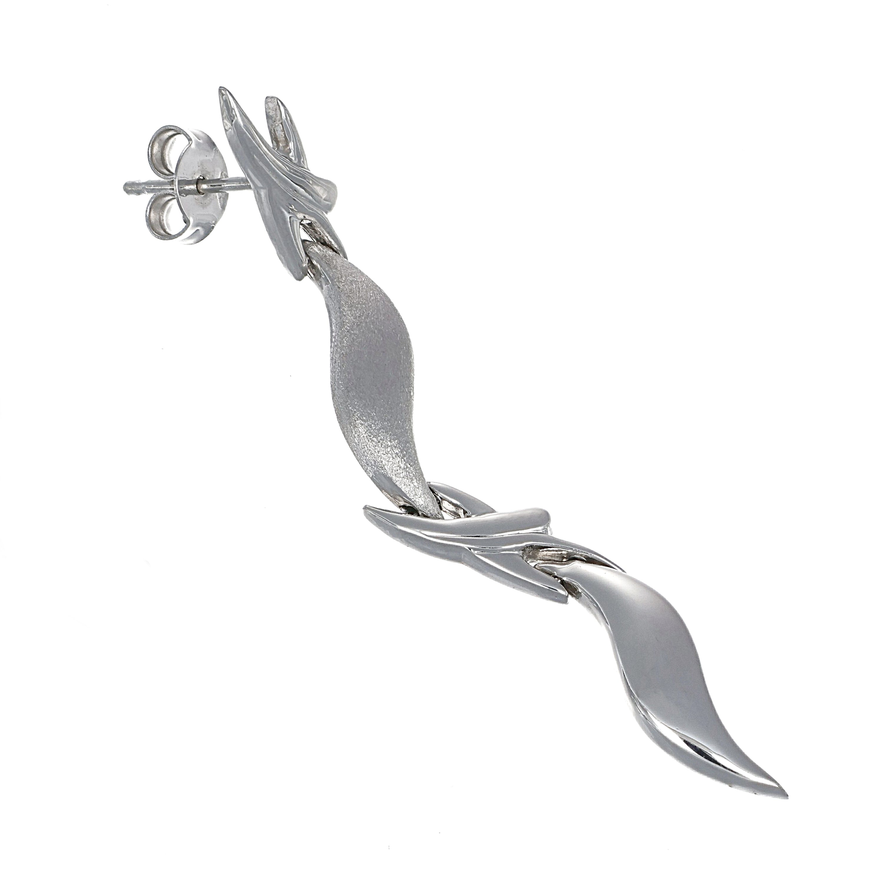 Orecchini in Oro Bianco 18 carati