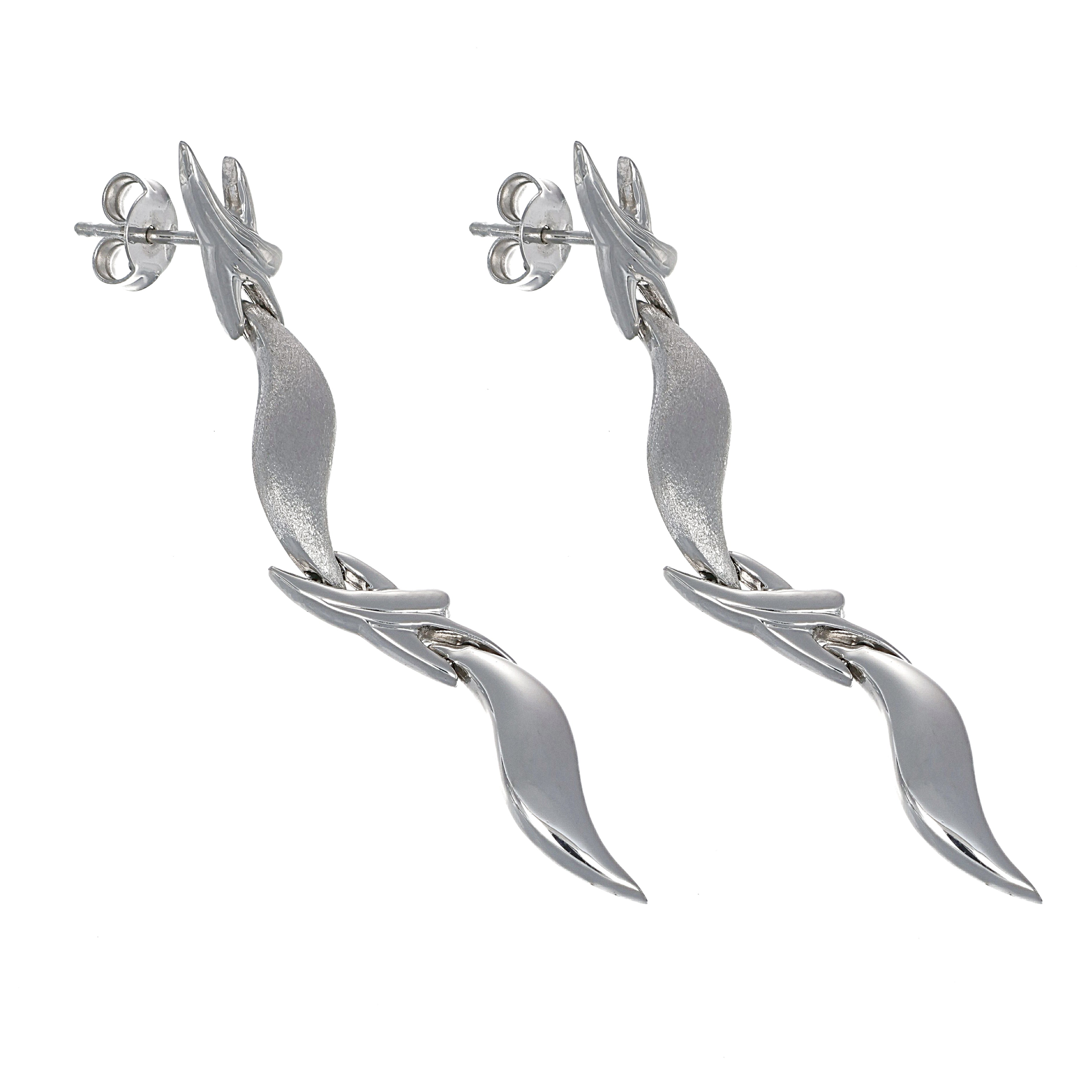 Orecchini in Oro Bianco 18 carati