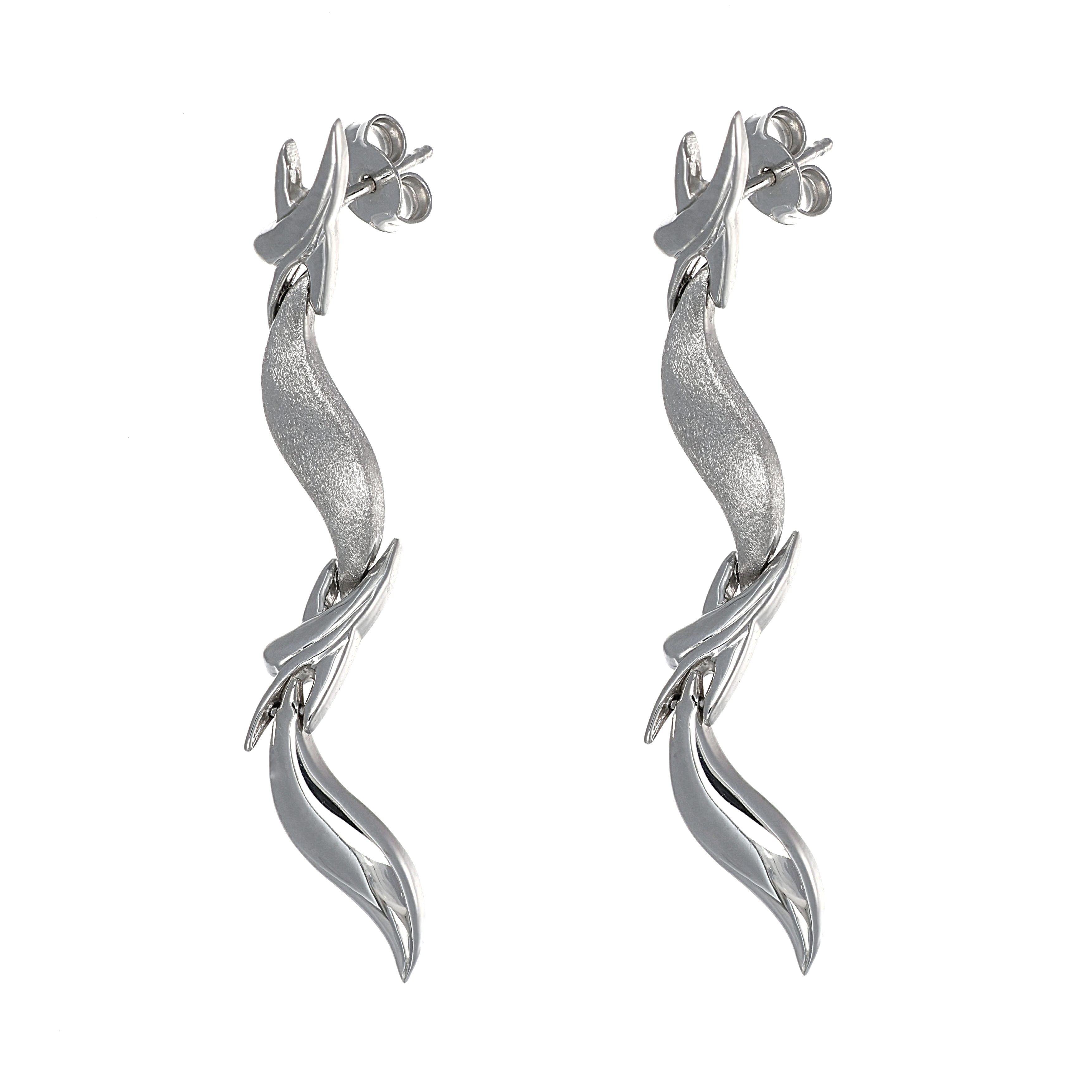 Orecchini in Oro Bianco 18 carati