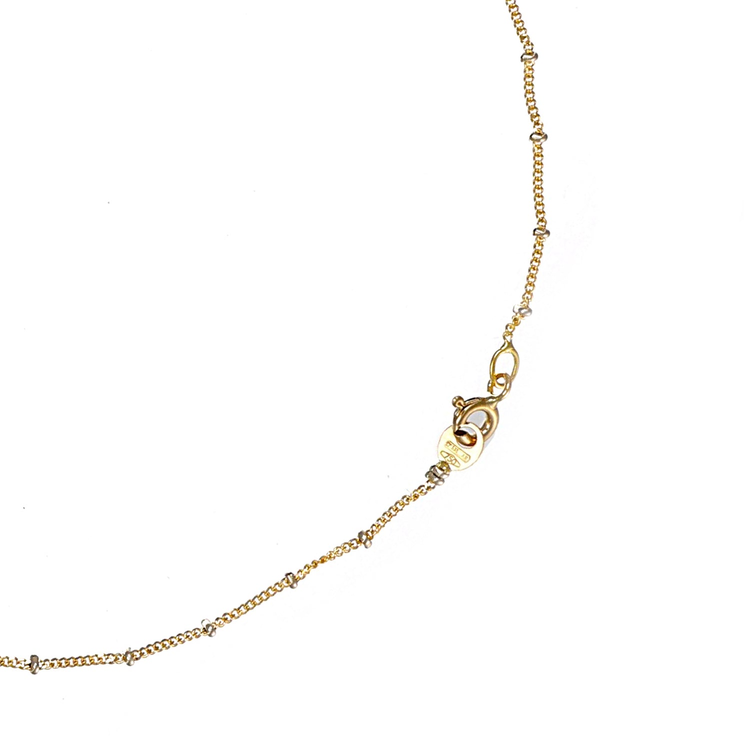 Collana con ciondolo - 18 carati Oro bianco, Oro giallo