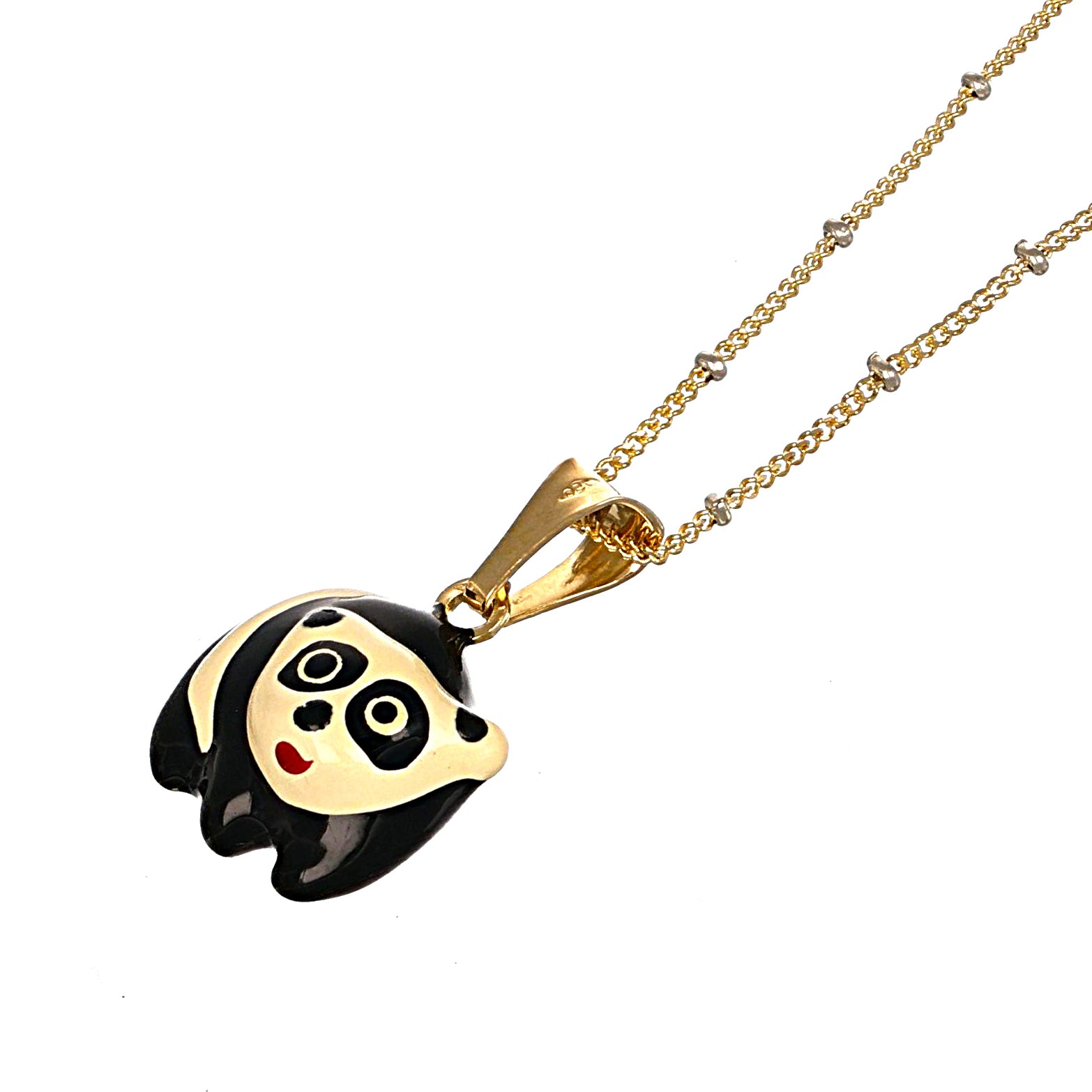 Collana con ciondolo - 18 carati Oro bianco, Oro giallo