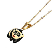 Collana con ciondolo - 18 carati Oro bianco, Oro giallo