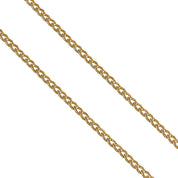 Collana con ciondolo - 18 carati Oro giallo - 1.25ct. tw. Zaffiro - Diamante