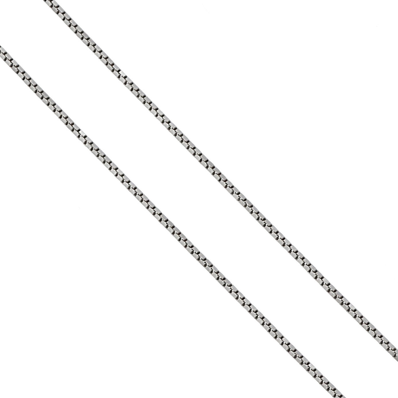 Collana con ciondolo - 18 carati Oro bianco - 0.10ct. tw. Diamante (Naturale)