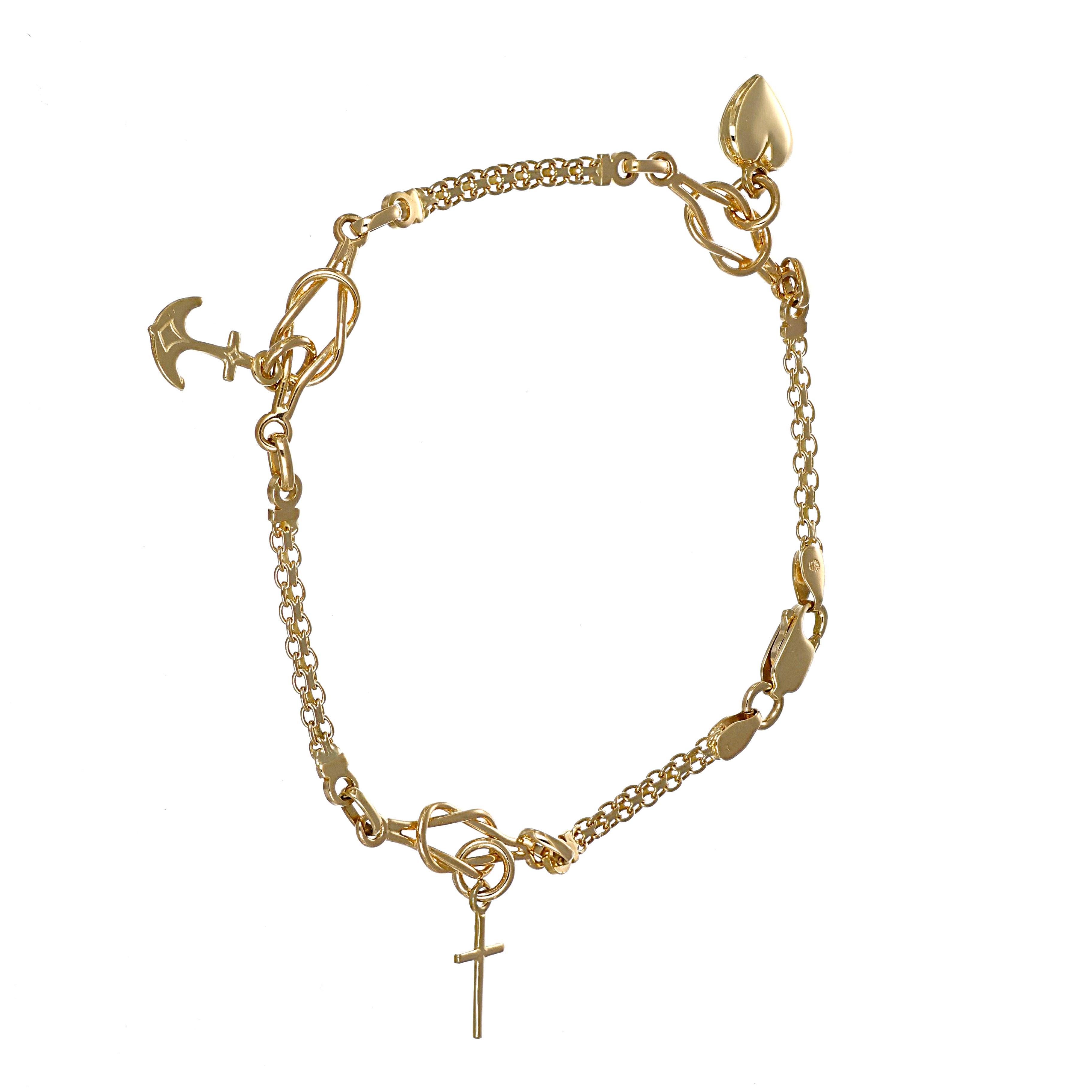 Bracciale - 18 carati Oro giallo