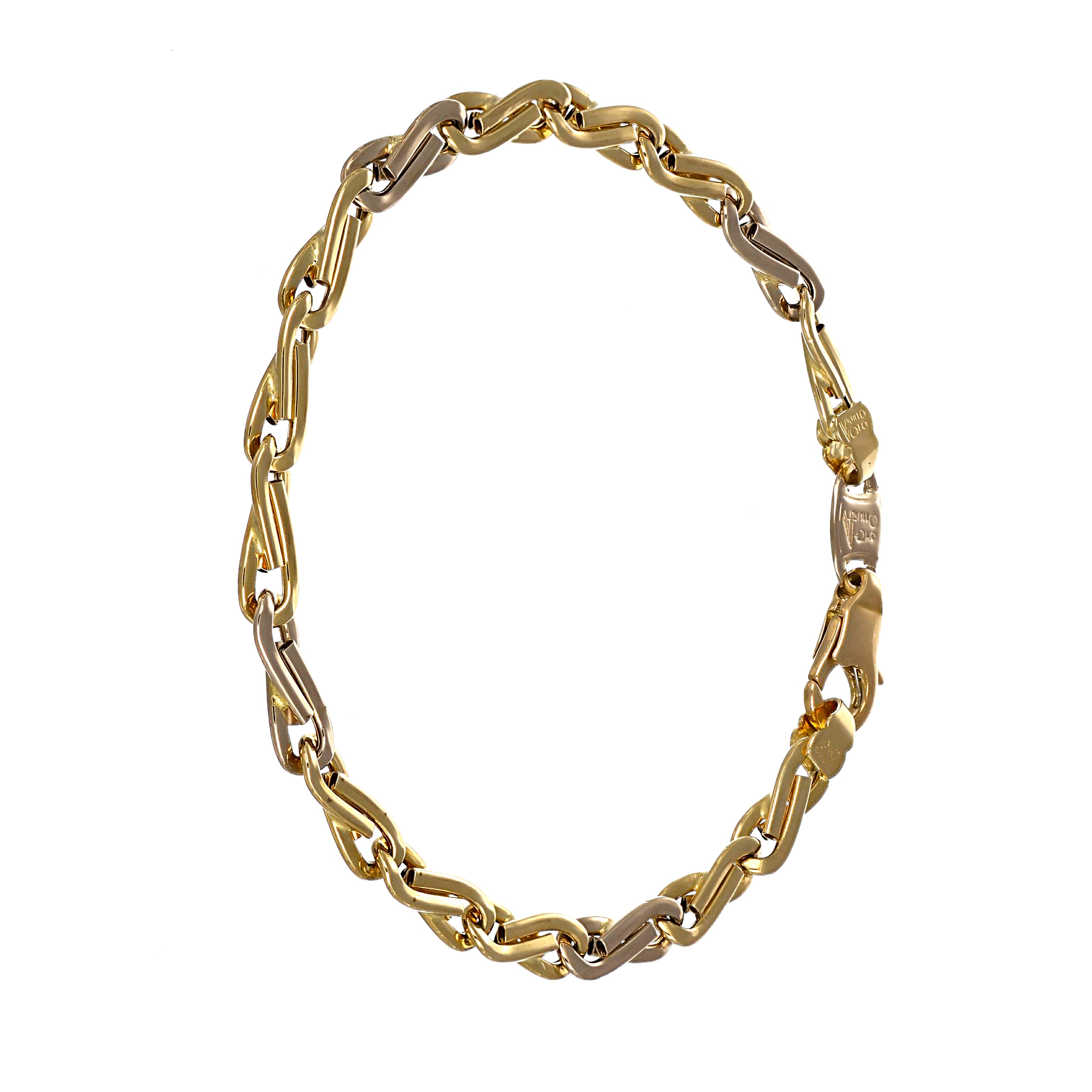 Bracciale - 18 carati Oro bianco, Oro giallo