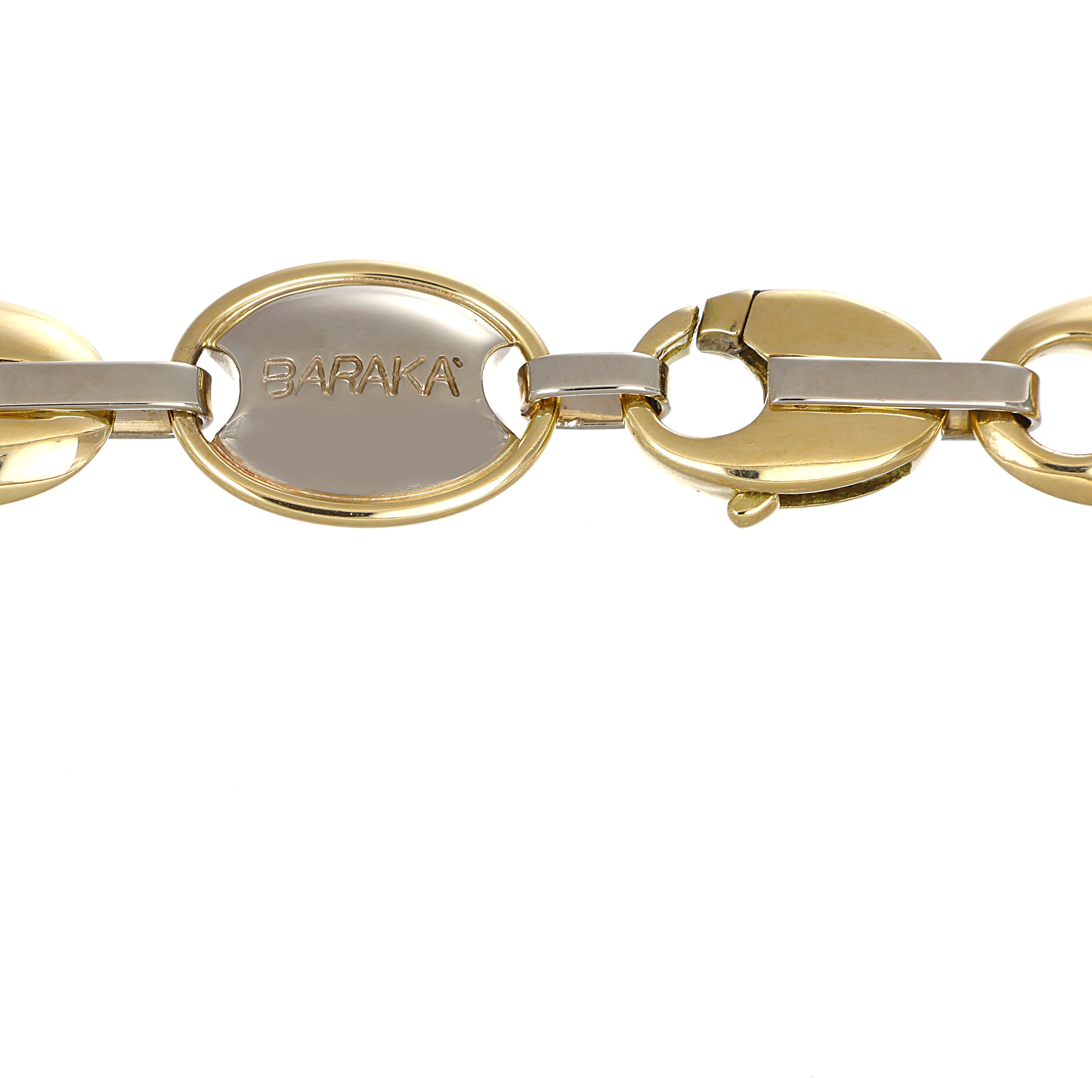 Collana in Oro Giallo ,Oro Bianco 18 carati