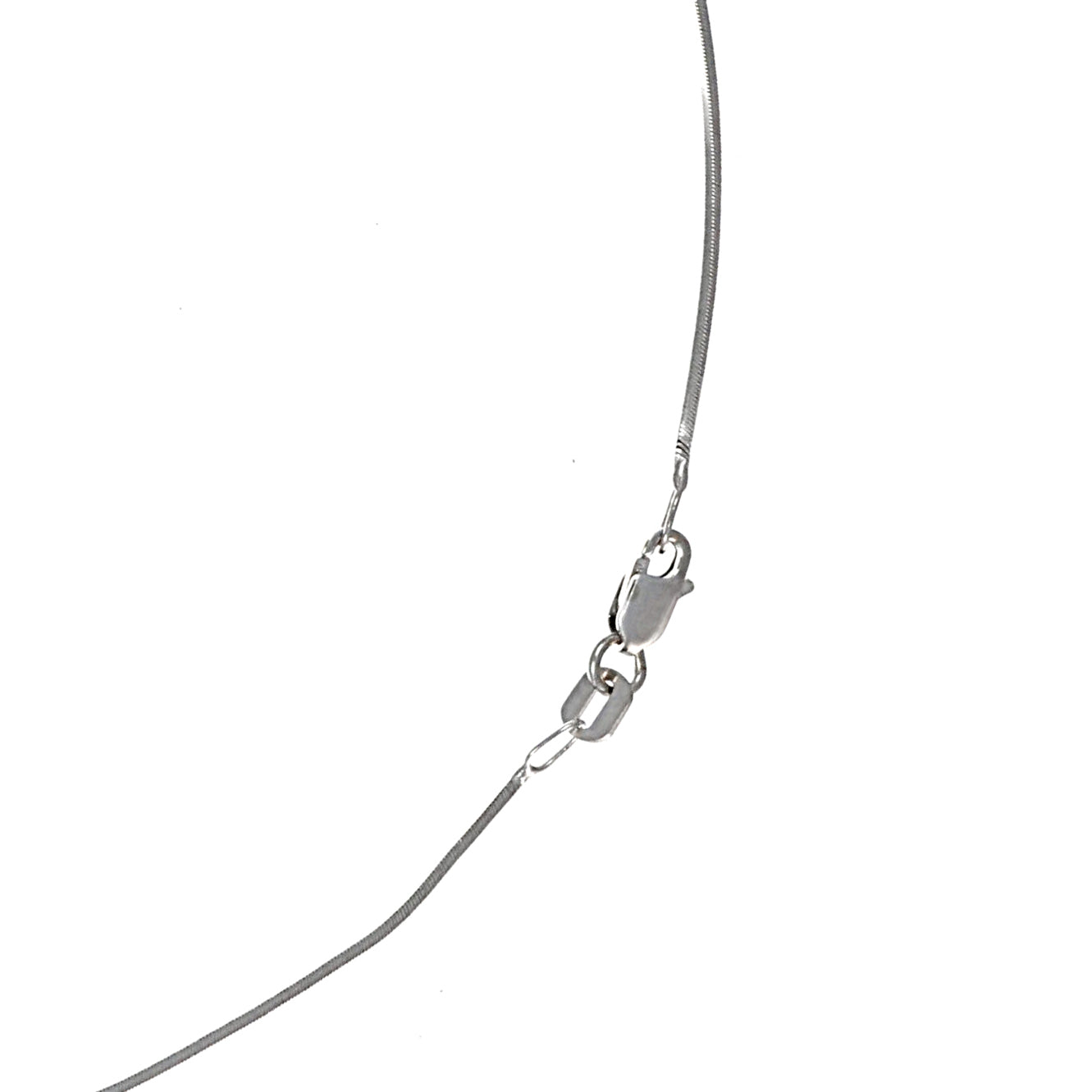 Collana con ciondolo - 18 carati Oro bianco - 0.40ct. tw. Diamante (Naturale)