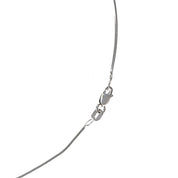 Collana con ciondolo - 18 carati Oro bianco - 0.40ct. tw. Diamante (Naturale)