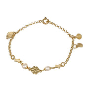 Bracciale - 18 carati Oro giallo - Perla