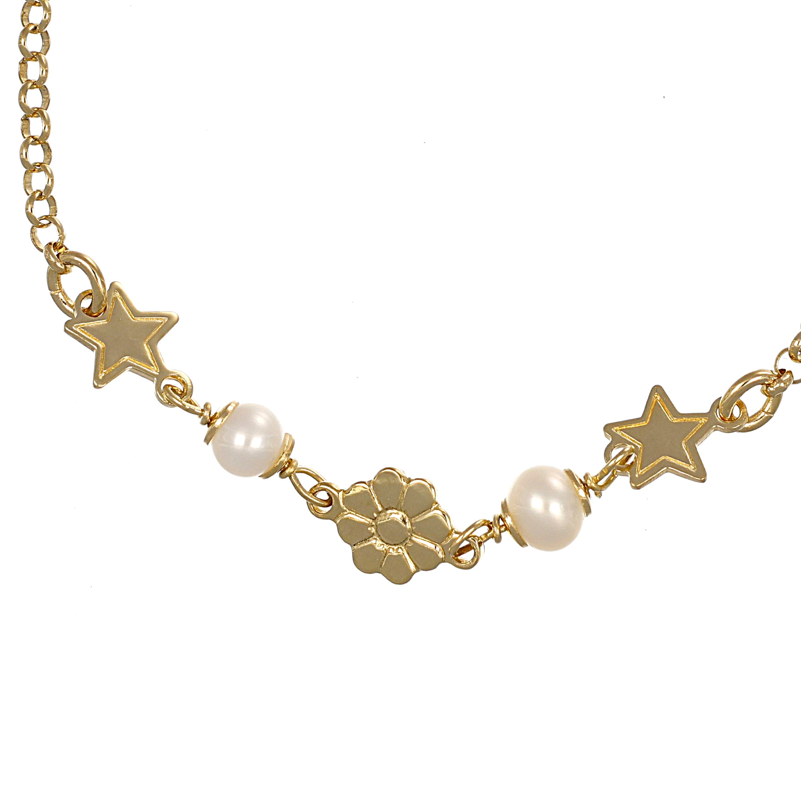 Bracciale - 18 carati Oro giallo - Perla