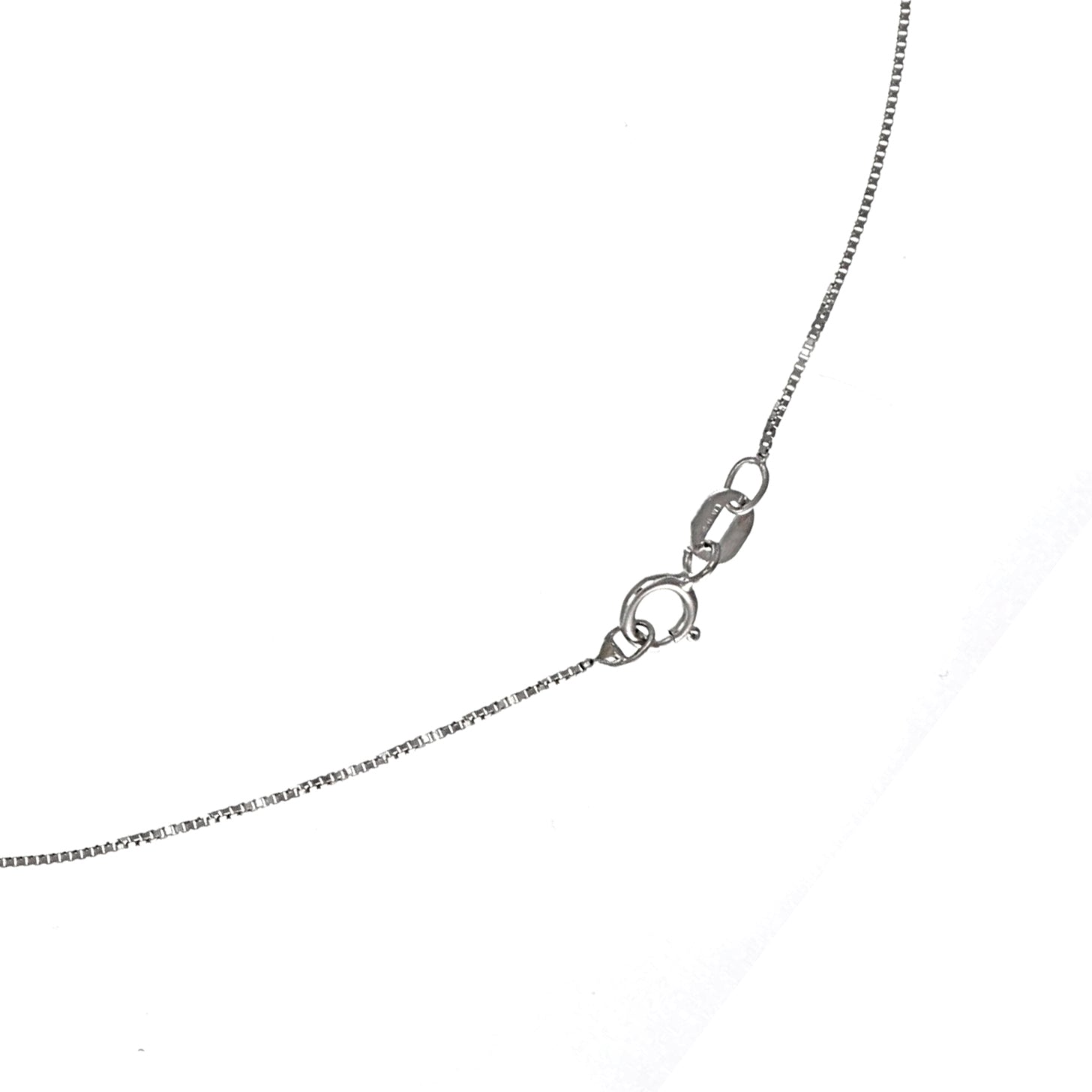 Collana con ciondolo - 18 carati Oro bianco - 0.32ct. tw. Diamante (Naturale)
