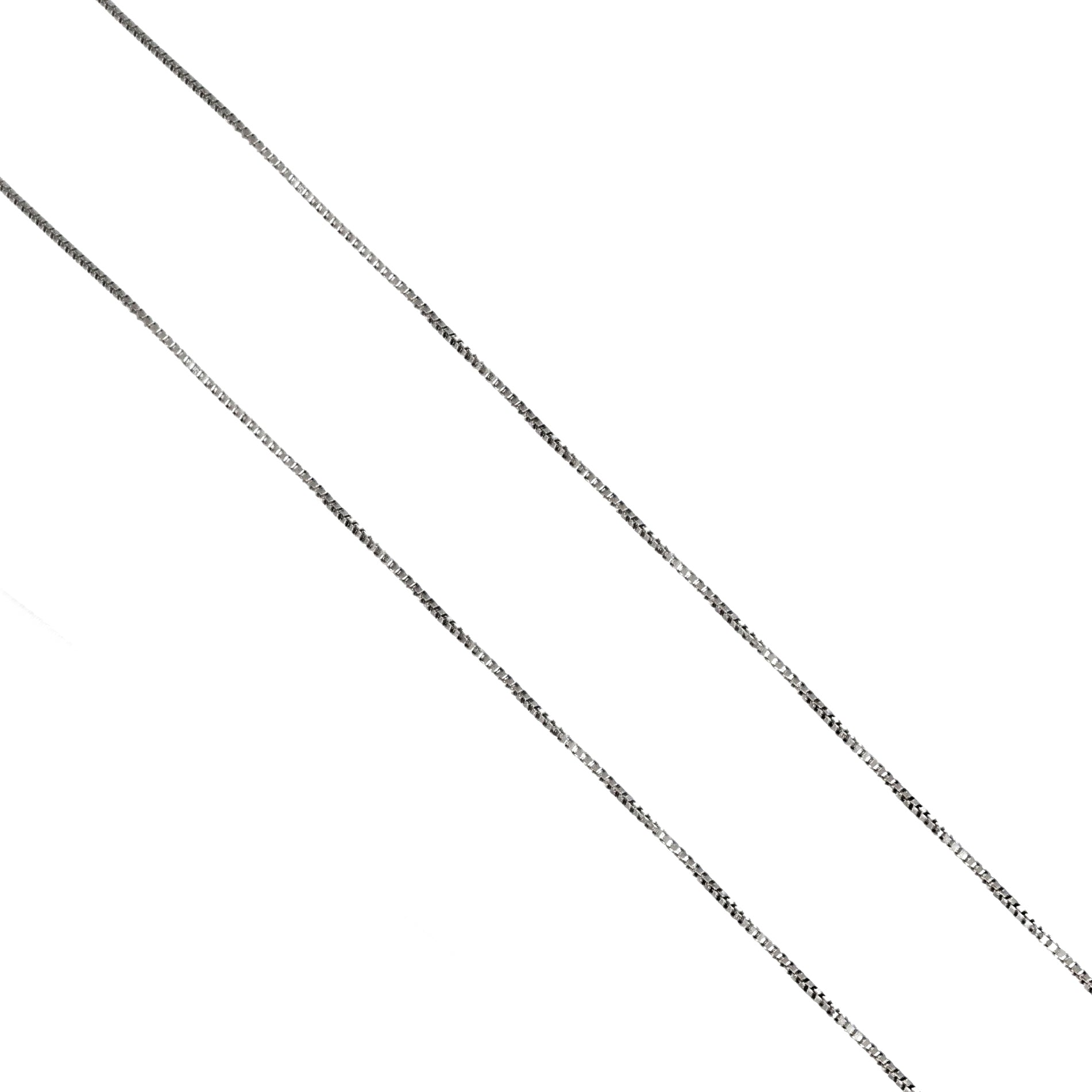 Collana con ciondolo - 18 carati Oro bianco - 0.32ct. tw. Diamante (Naturale)