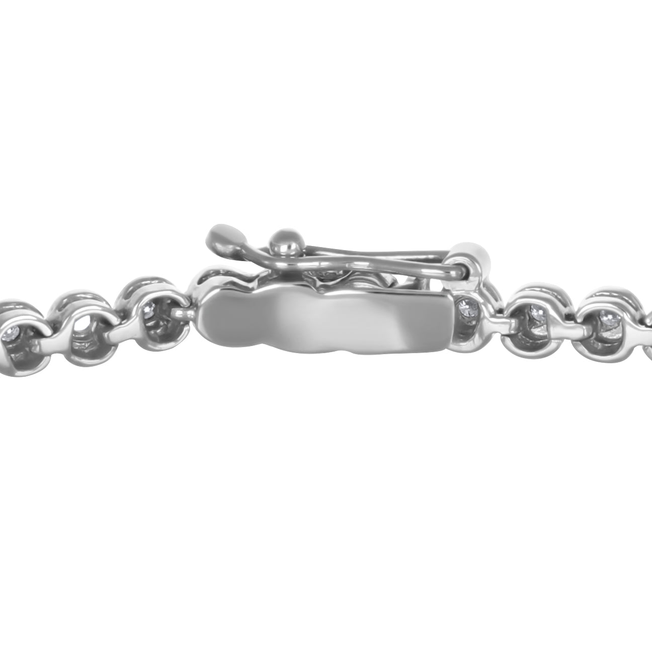 Bracciale - 18 carati Oro bianco - 1.15ct. tw. Diamante (Naturale)