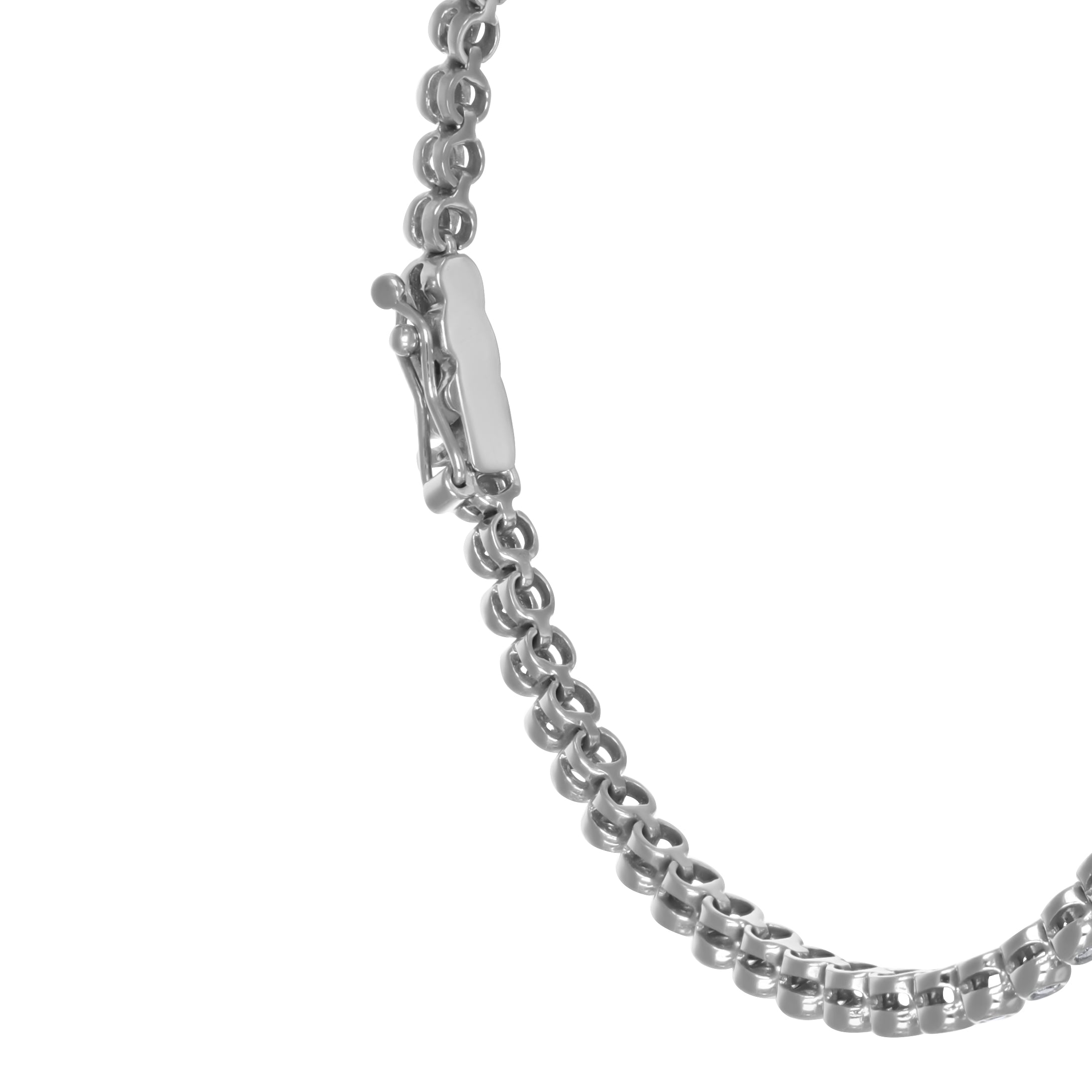 Bracciale - 18 carati Oro bianco - 1.15ct. tw. Diamante (Naturale)