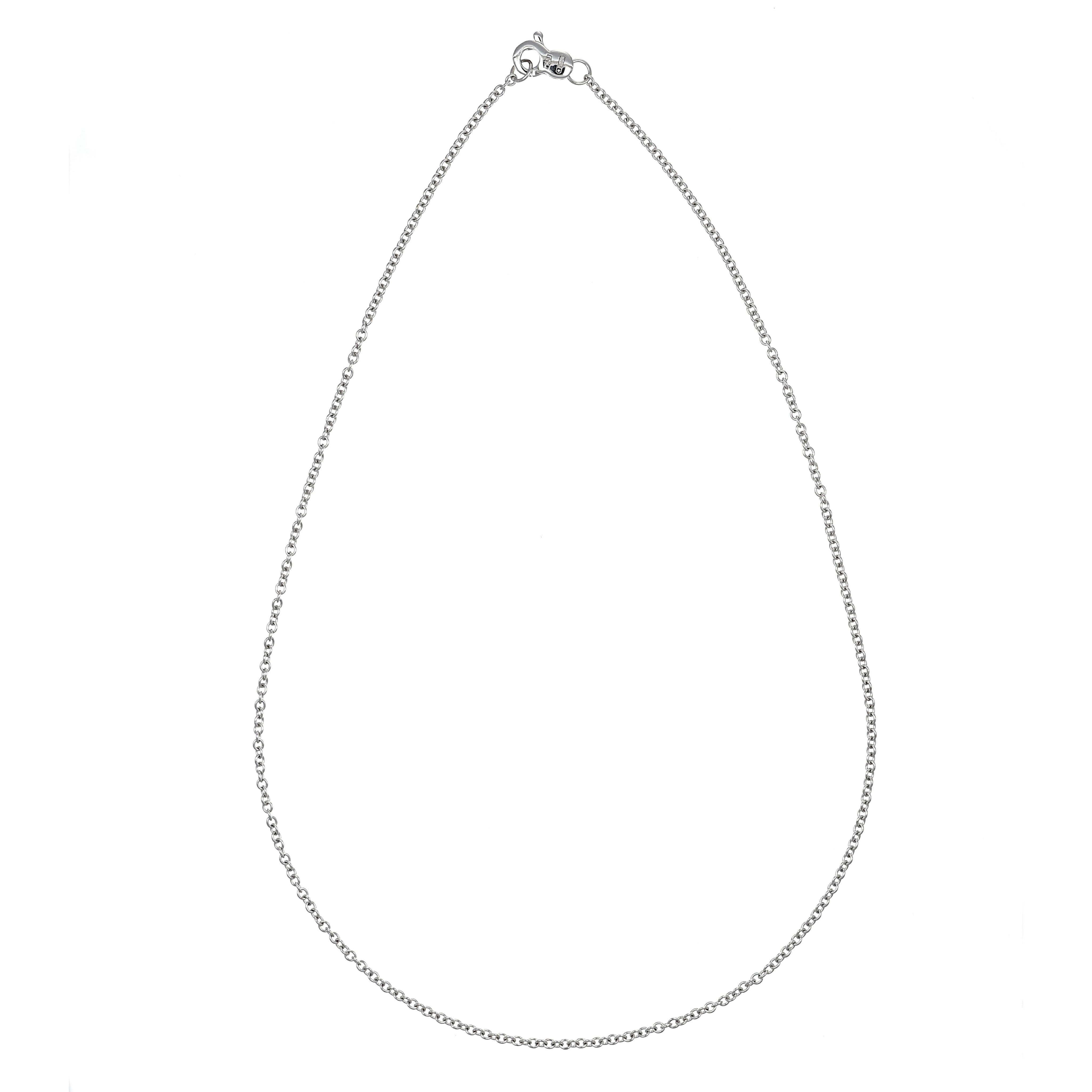 Collana in Oro Bianco 18 carati