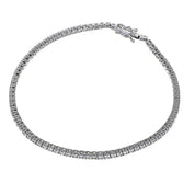 Bracciale - 18 carati Oro bianco - 1.28ct. tw. Diamante (Naturale)