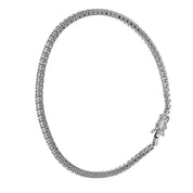 Bracciale - 18 carati Oro bianco - 1.28ct. tw. Diamante (Naturale)