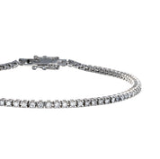 Bracciale - 18 carati Oro bianco - 1.28ct. tw. Diamante (Naturale)