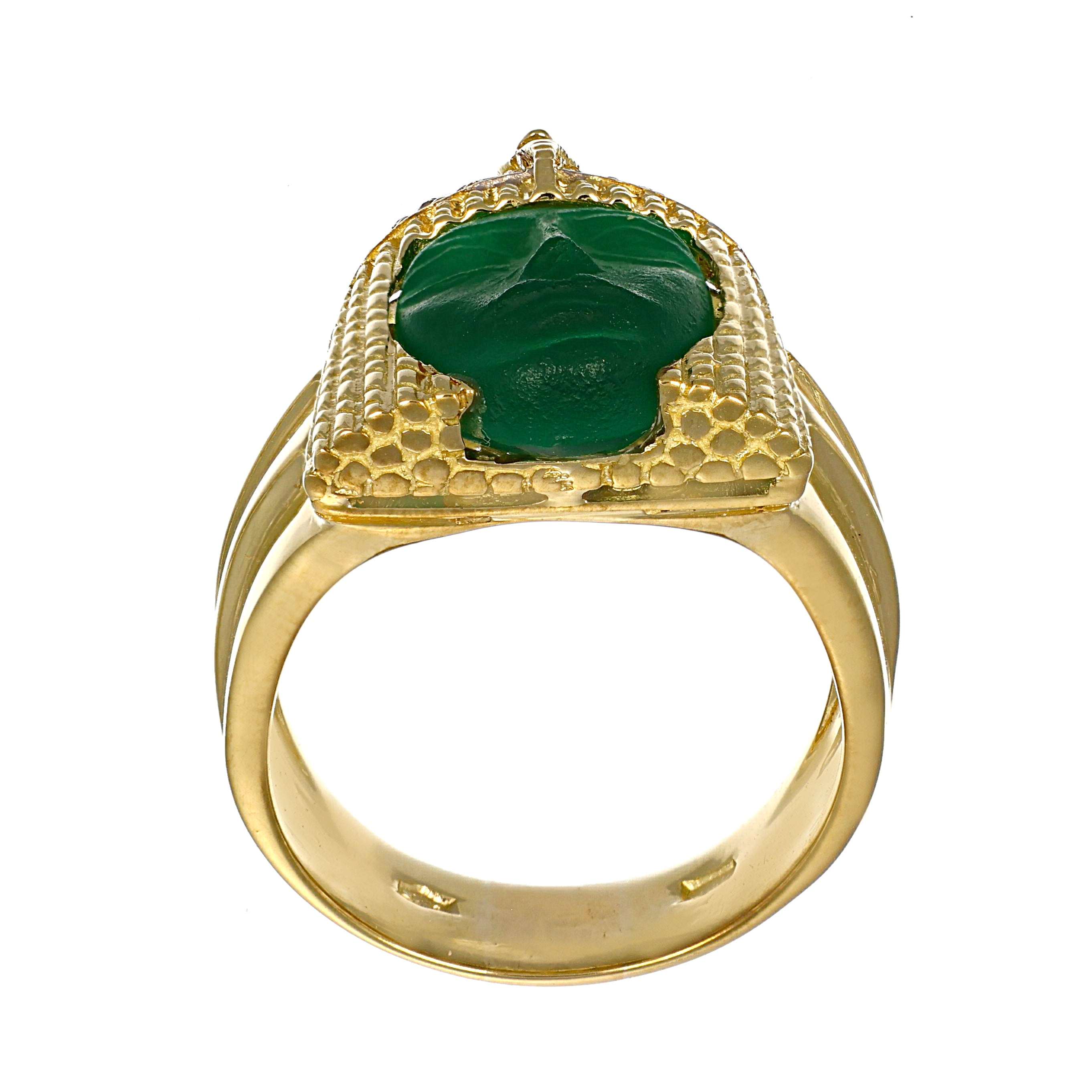 Anello - 18 carati Oro giallo - Diamante