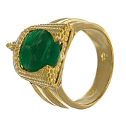 Anello - 18 carati Oro giallo - Diamante