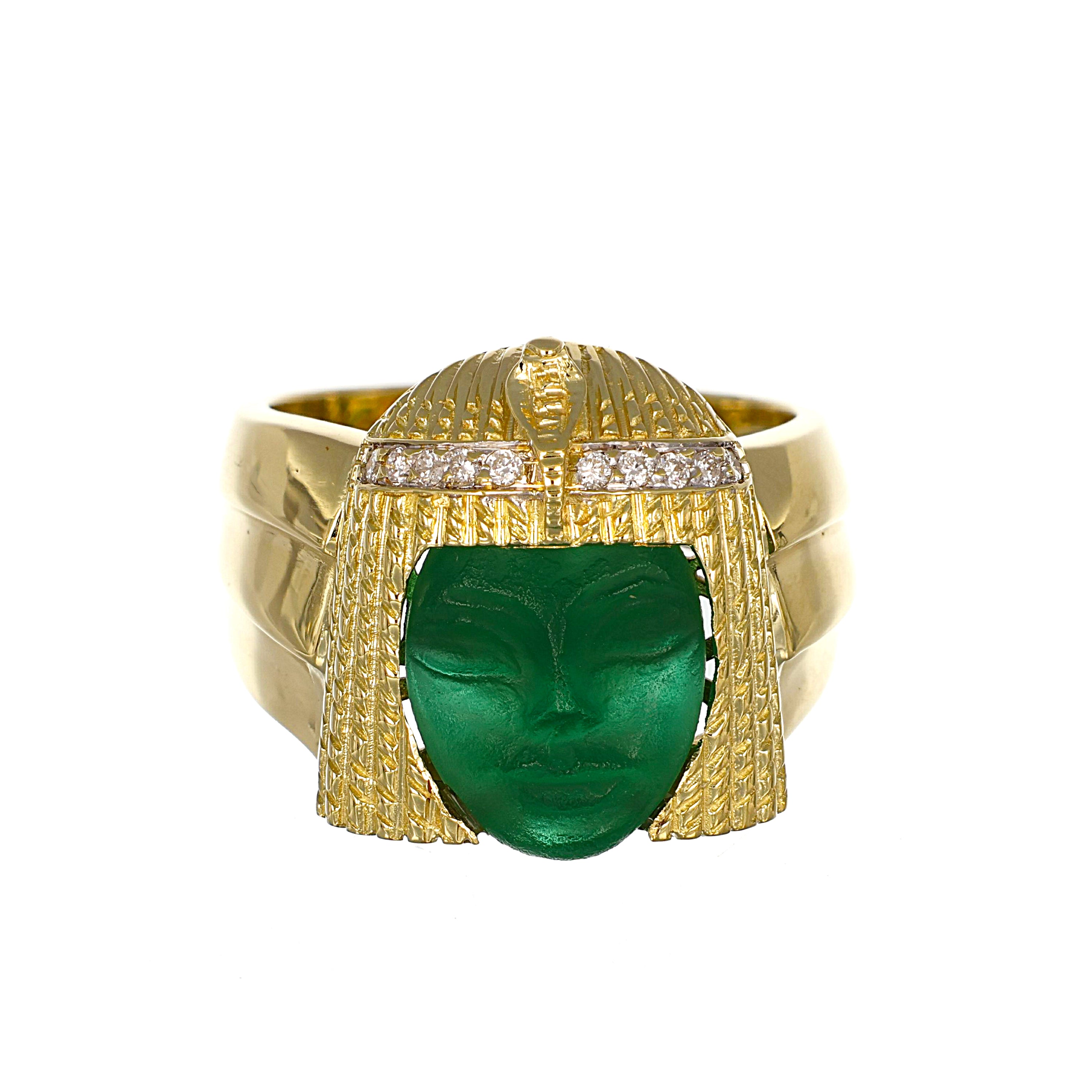 Anello - 18 carati Oro giallo - Diamante