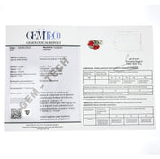 Anello - 18 carati Oro giallo - 2.40ct. tw. Rubino - Diamante