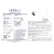 Anello - 18 carati Oro bianco, Oro giallo - 2.05ct. tw. Zaffiro - Diamante