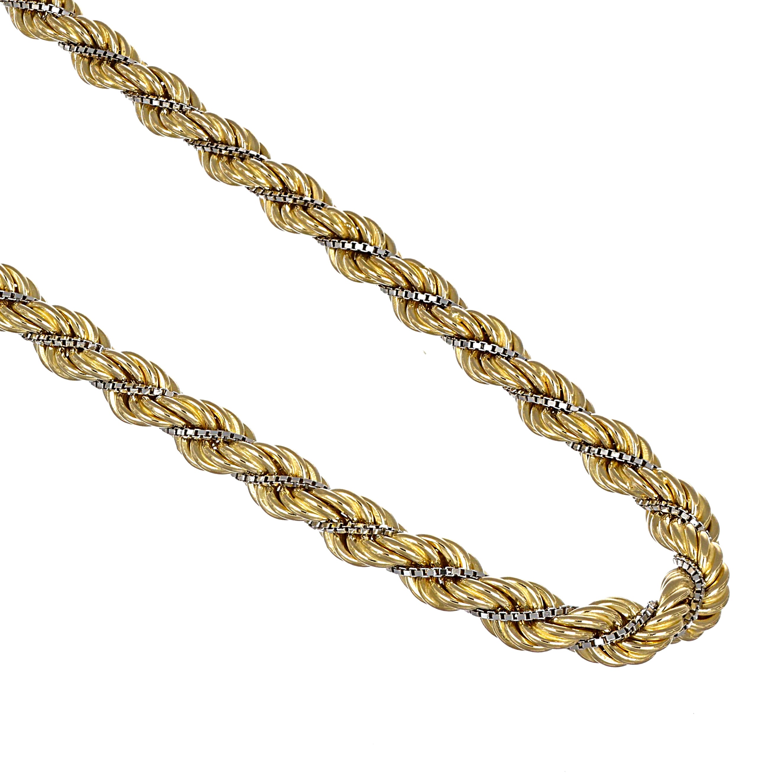 Collana - 18 carati Oro bianco, Oro giallo