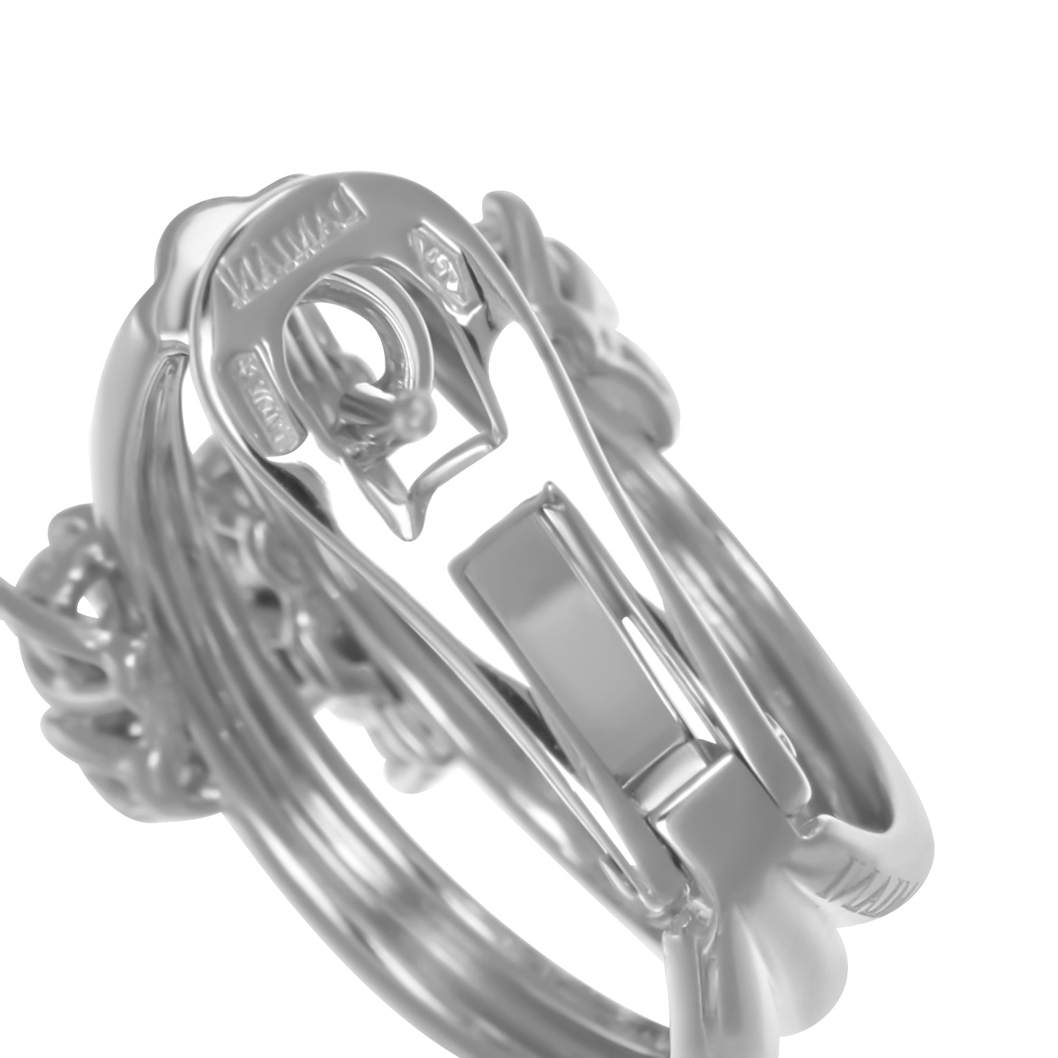 Orecchini - 18 carati Oro bianco - 0.48ct. tw. Diamante (Naturale)