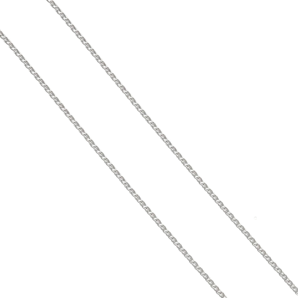 Collana con ciondolo - 18 carati Oro bianco - 1.22ct. tw. Diamante (Naturale)