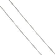 Collana con ciondolo - 18 carati Oro bianco - 1.22ct. tw. Diamante (Naturale)
