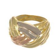 Anello - 18 carati Oro bianco, Oro giallo, Oro rosa