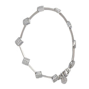 Bracciale - 18 carati Oro bianco - 0.90ct. tw. Diamante (Naturale)