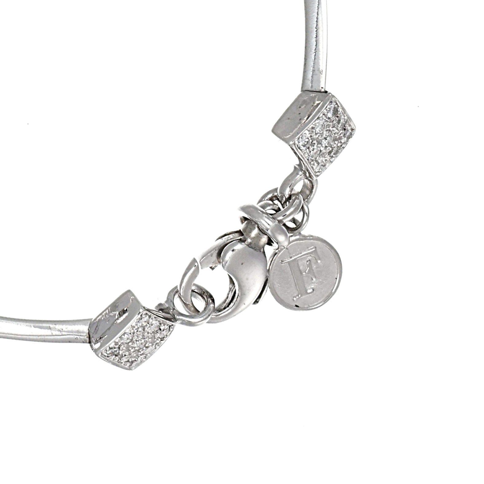 Bracciale - 18 carati Oro bianco - 0.90ct. tw. Diamante (Naturale)