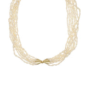 Collana - 18 carati Oro giallo - Perla