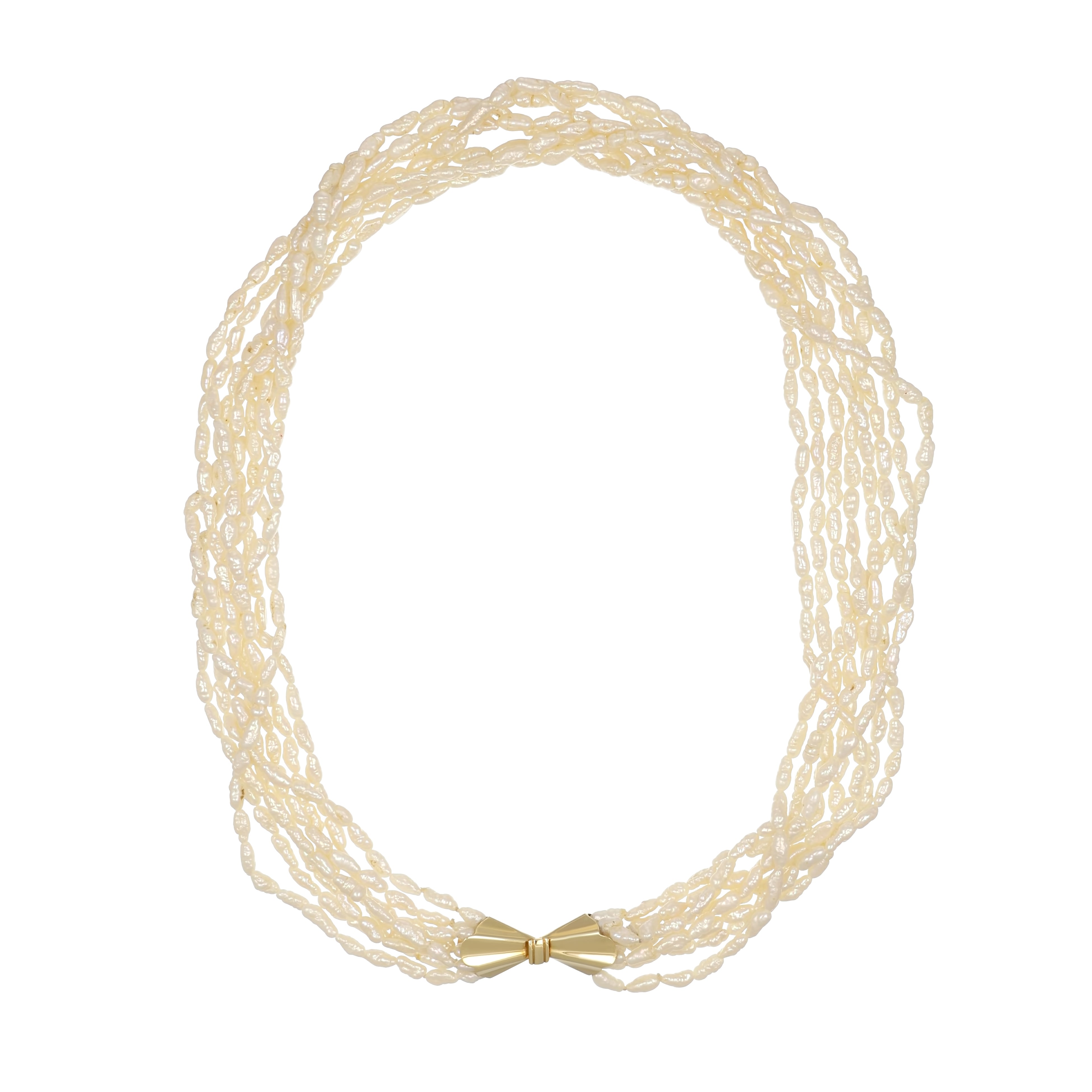 Collana - 18 carati Oro giallo - Perla