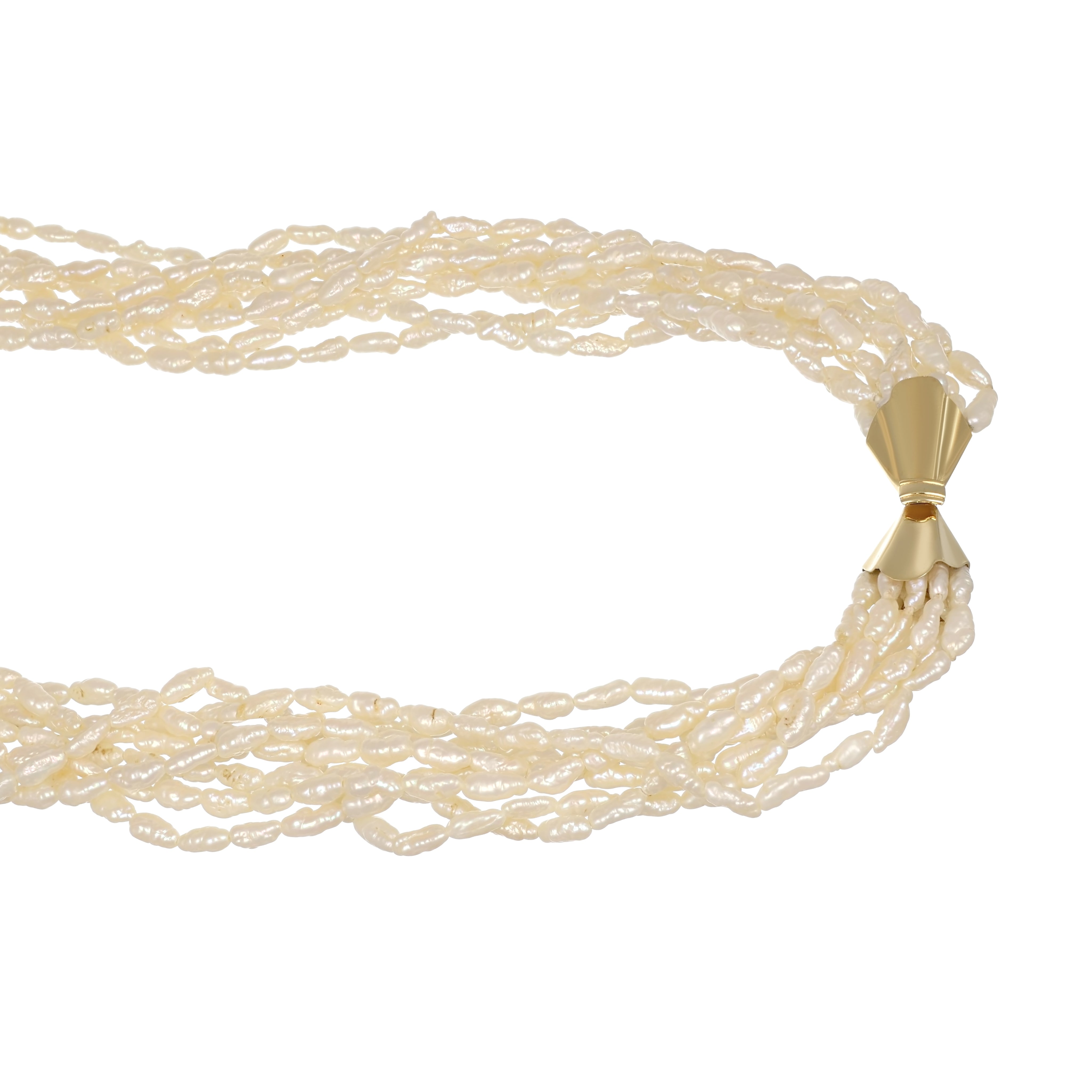 Collana - 18 carati Oro giallo - Perla