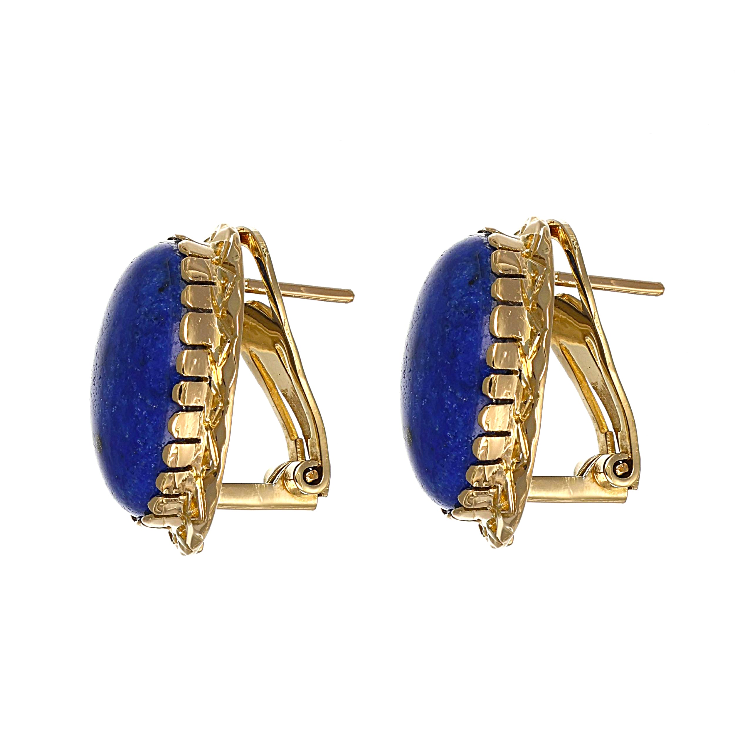 Orecchini - 18 carati Oro giallo - 16.00ct. tw. Lapislazzuli