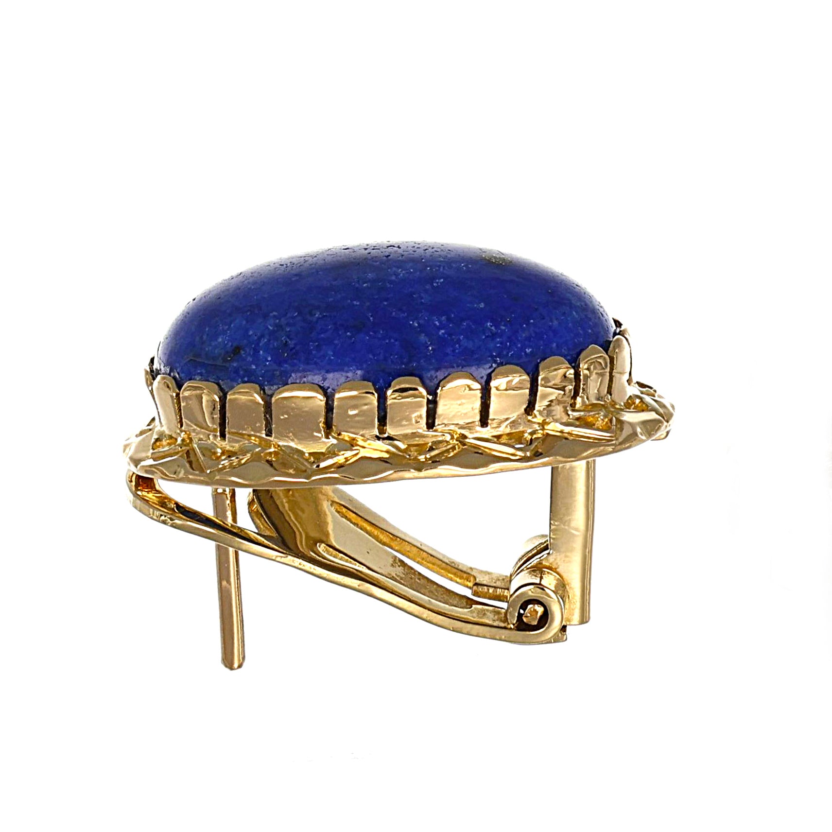 Orecchini - 18 carati Oro giallo - 16.00ct. tw. Lapislazzuli