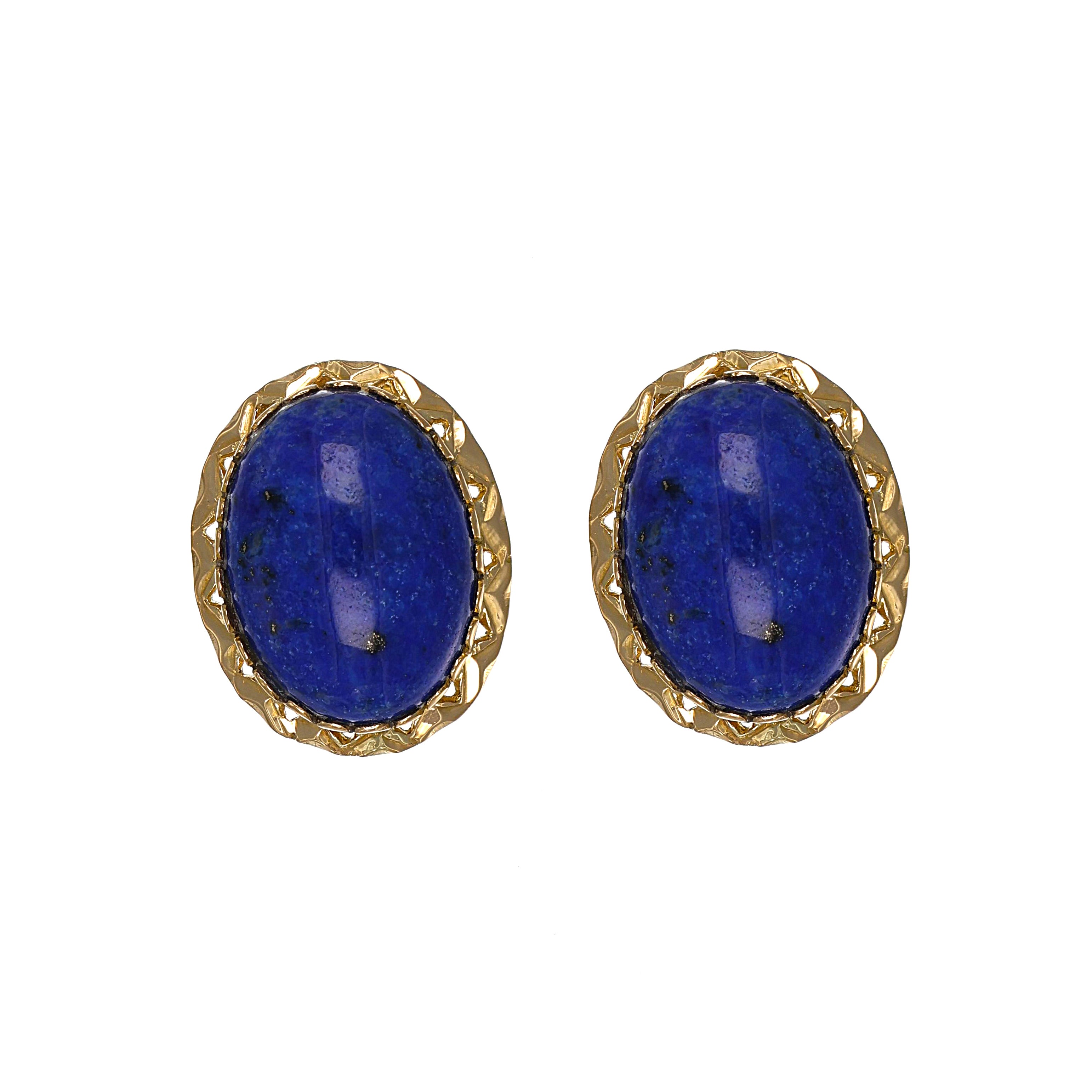 Orecchini - 18 carati Oro giallo - 16.00ct. tw. Lapislazzuli