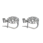 Orecchini - 18 carati Oro bianco - 2.20ct. tw. Diamante (Naturale)