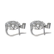 Orecchini - 18 carati Oro bianco - 2.20ct. tw. Diamante (Naturale)