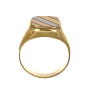 Anello - 18 carati Oro bianco, Oro giallo, Oro rosa