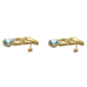 Orecchini - 18 carati Oro giallo - 16.00ct. tw. Topazio