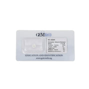 1 pcs Diamante (Naturale) - 0.28 ct - Rotondo - H - VVS2 - GEM-TECH Istituto Gemmologico