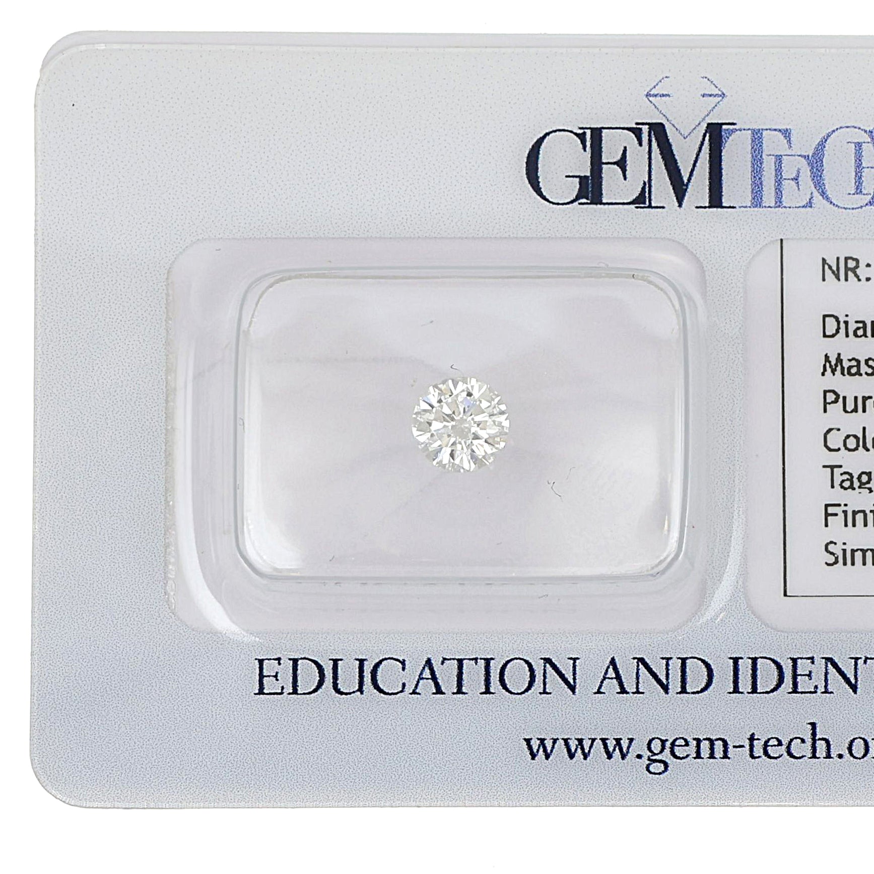 Diamante (Naturale) - 0.77 ct - Rotondo - Istituto Gemmologico Italiano (IGI)